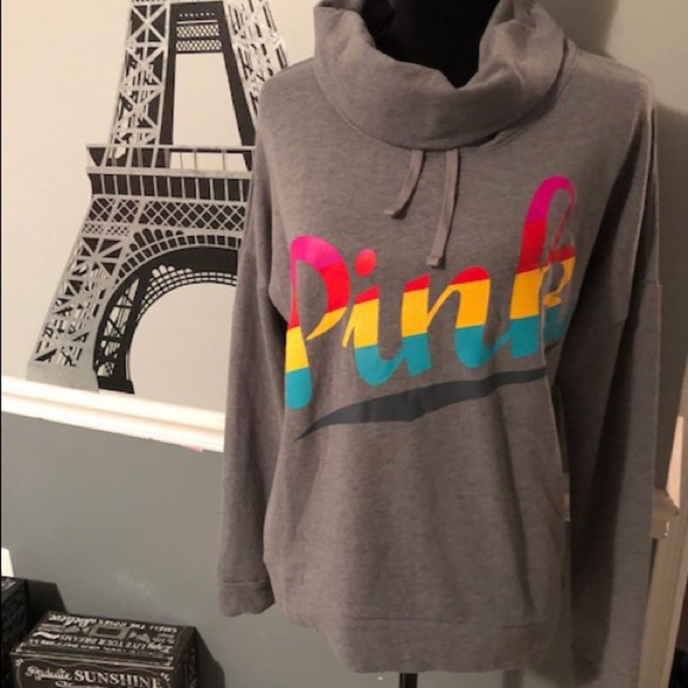 Pink Pullover Sweatshirt